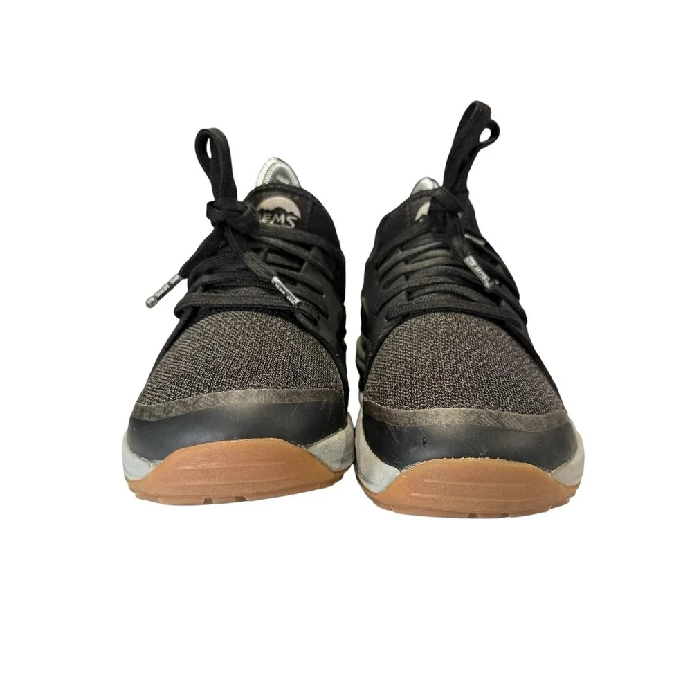 Lems Mesa Hiking Shoes Womens Size 7 B Carbon Gray Black Outdoor Trail Sneakers
